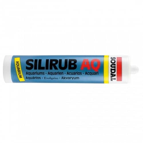 Silicon Lim Silirub AQ Svart 310ml